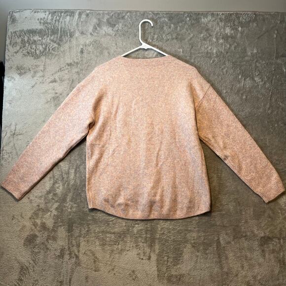 Modcloth Sz M Sparkles and Stardust Embellished V-Neck Wool Blend Sweater Womens - Picture 4 of 6